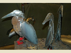Herons In Process 1